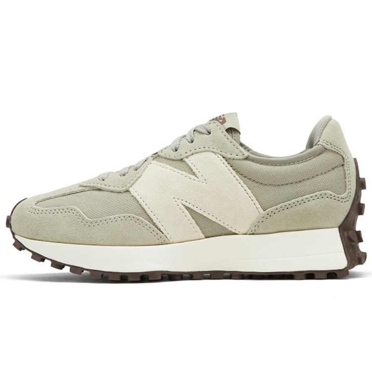 New Balance 327 Женские Светло-бобово-зеленые Низкие Беговые Кроссовки WS327FC 39