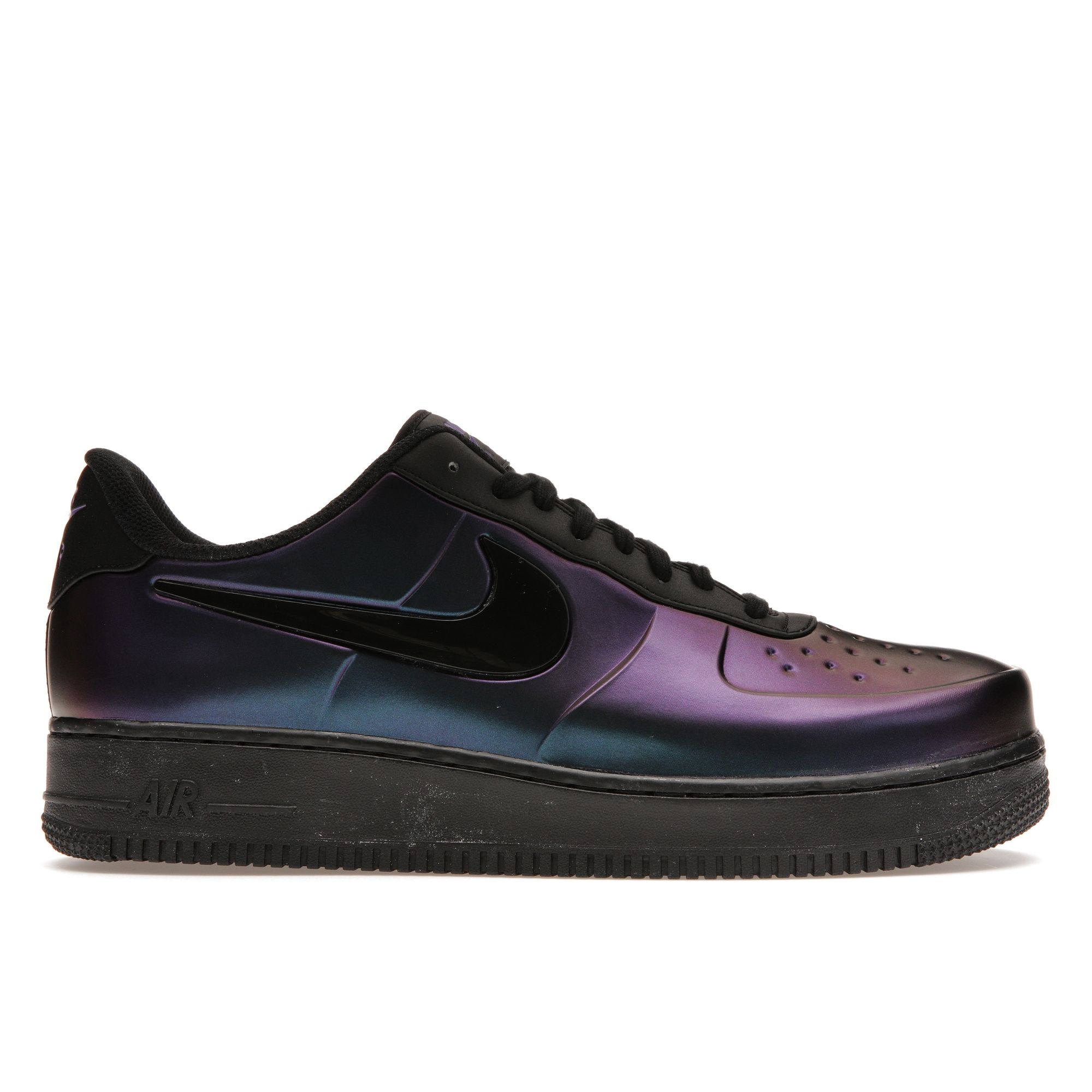 

Мужские кроссовки Nike Air Force 1 Foamposite Pro Court Purple черные AJ3664-500