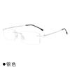 Anti-blue light rimless prescription glasses men women titanium myopia glasses short-sighted eyeglasses reading glasses eyewear