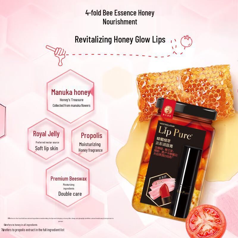 Mentholatum Honey Plant Extract Lip Balm