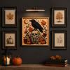 Ghost Pumpkin Art Craft Halloween Faux Pearl Kit, 3D Painting DIY Spooky Gem for Beginners Cute Set Adults, Autumn Home Wall Decor Crafting