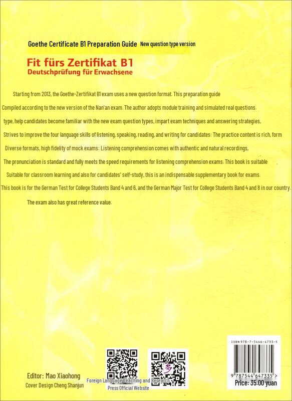 Goethe-Zertifikat B1 Preparation Guide