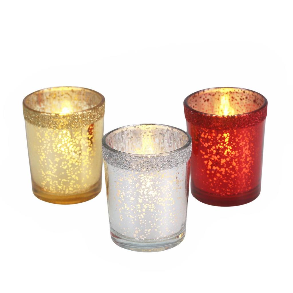 American Style Shining Halo Starry Sky Candle Holder for Christmas & Wedding Ceremonies