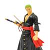 17CM Anime One Piece Roronoa Zoro Figure Art King Sauron Wano Country Anime Figure Toy Gift Set Action Figure Perfect Gift