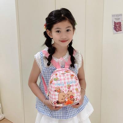 Schultasche neue Liebe Cartoon kariert leicht und vielseitig Kinder-Tasche Ausflugs-Snacktasche