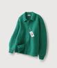 Mood Inside Heavy Hacci Collar Cardigan_ Emerald