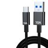 10A 120W Braided Type-C Fast Charging Cable for Huawei Honor Devices