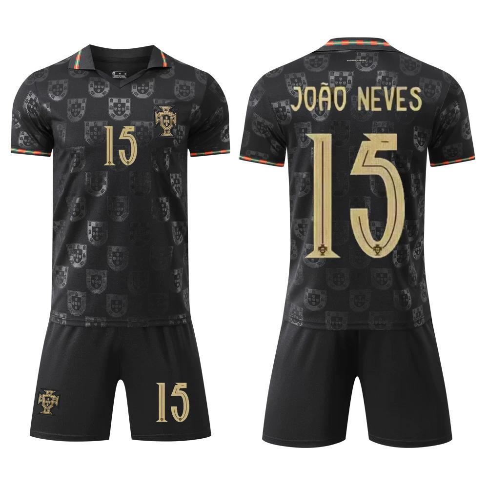2026 Portugal Football Jerseys Black #15 28