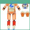 Costum Cosplay Sundrop Fnaf Urs Jumpsuit Mască Mănușă Halloween Perfect Pentru Petreceri Și Cosplay!