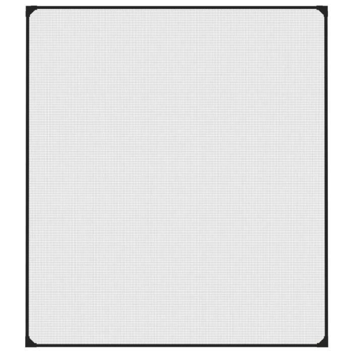 VidaXL Moustiquaire magnétique pour fenêtres anthracite 120x140 cm 153854