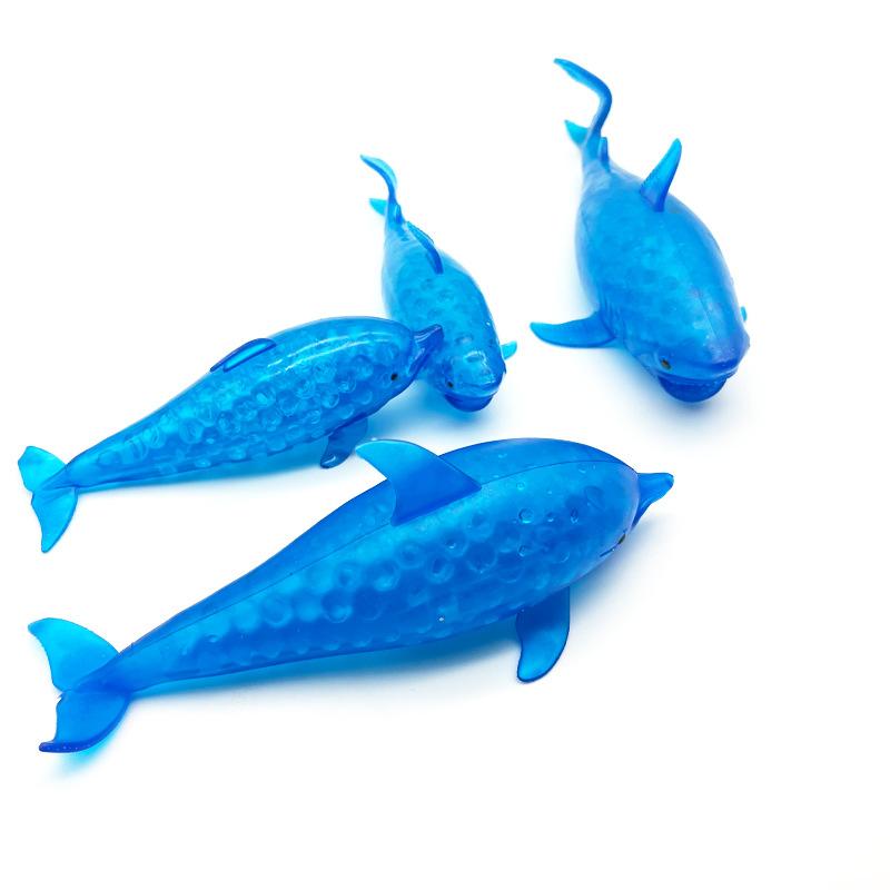 New Sea Animal Squishy Shark Stress Balls Fidget Toy Funny Stress Reliever for Pressure Reduction Suitable for Adults Children