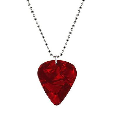 Gitarrenplektren Halskette Ohrringe Acrylplektren Schmuck Geschenk für Frauen oder Männer
