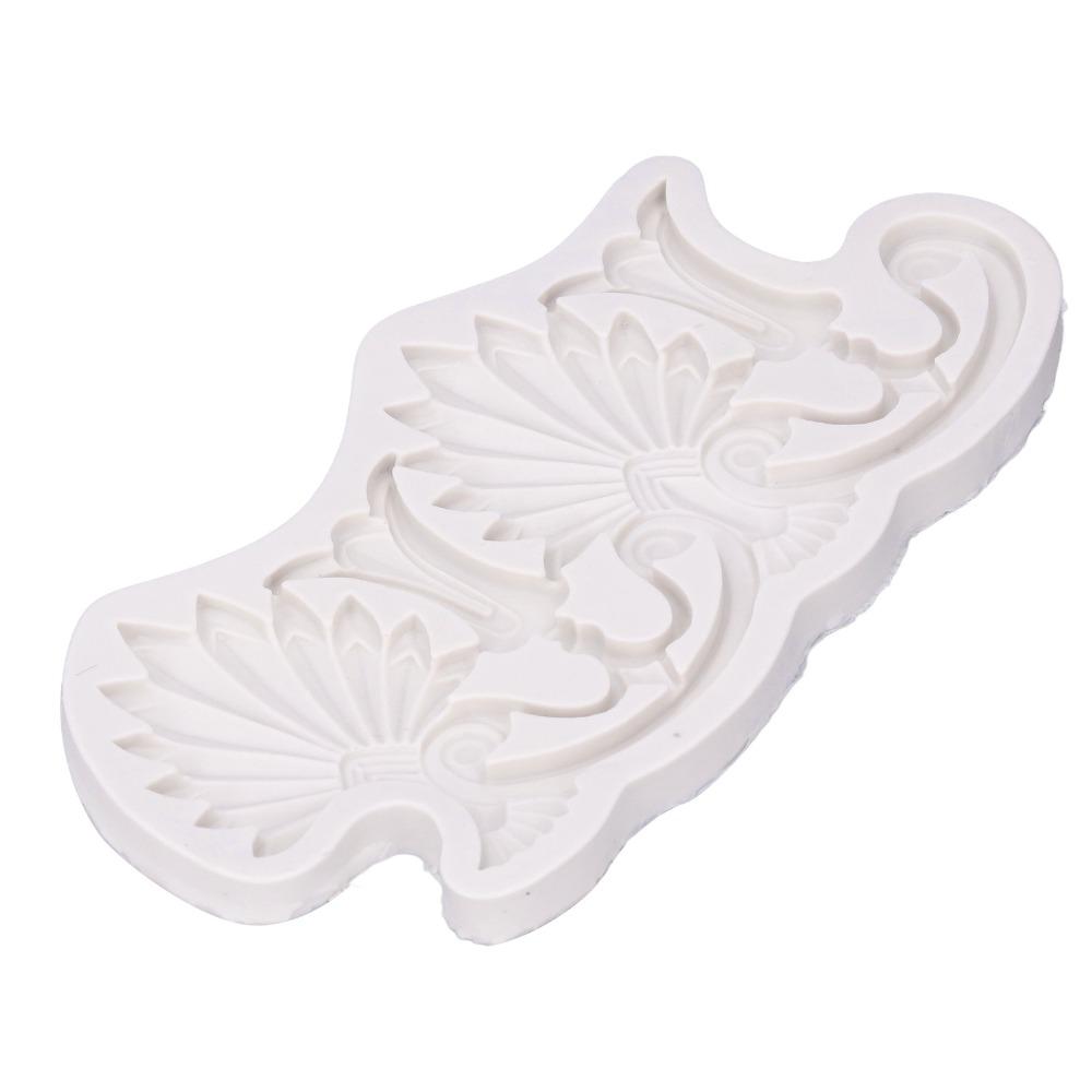 European Retro Style Cake Border Mold Chocolate Border Mold  Fondant Chocolate