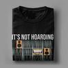 Casual It's Not Hoarding If It's Vinyl Funny Vinyl Records Lover T-Shirt Men Round Neck T Shirt  Short Sleeve Tee Shirt Clothing