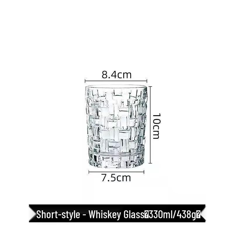 Diruian Elegant Glass Beverage Cups