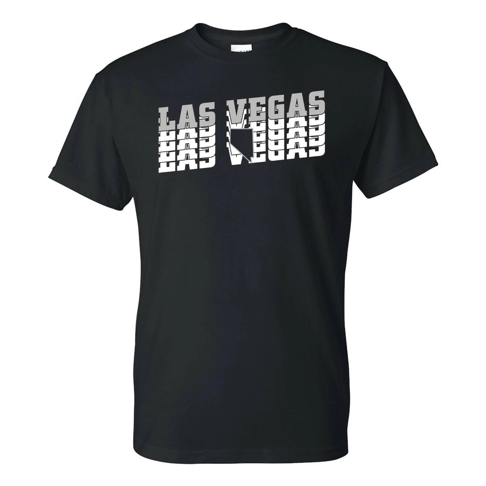 

Las Vegas Retro Repeat - Sports Team City Pride Tailgating T Shirt - Black M