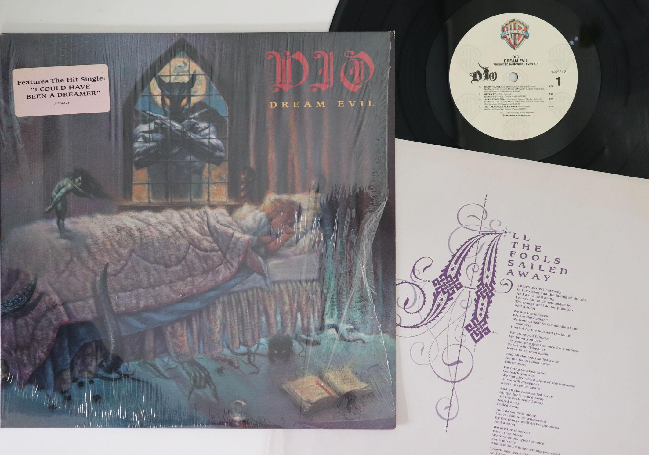 

LP Пластинка DIO - Dream Evil 125612 WARNER BROS 1987 США Металл Б/У