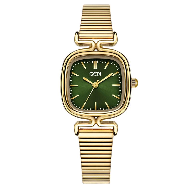 Einfache und Exquisite Legierung Damenarmbanduhr Nischen-High-End Wasserdichte Quarz Uhr Studenten-Hochwertige Uhr