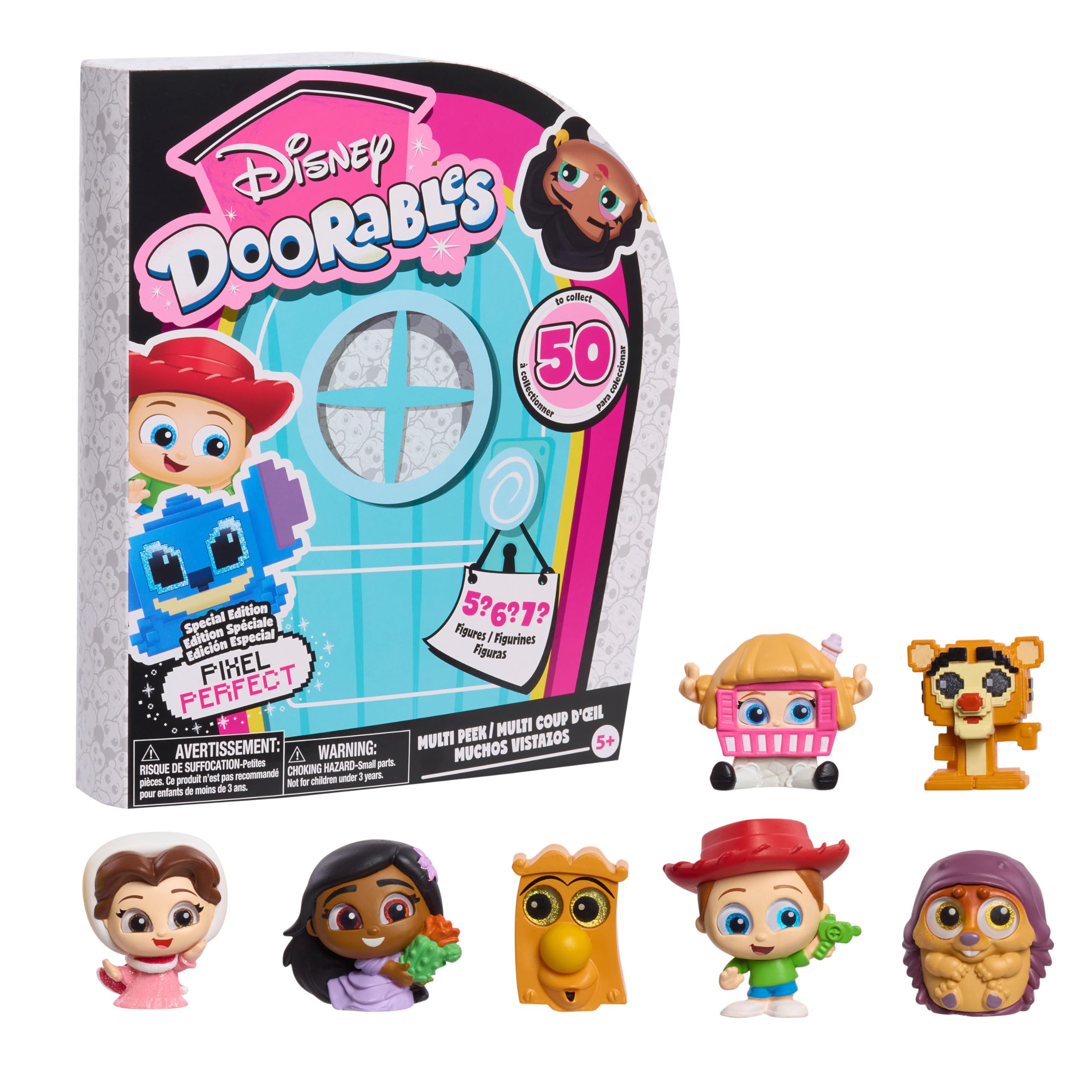 

Just Play Disney Doable Pixel Perfect Toy for Kids Ages 5 and Up Multi-Peek