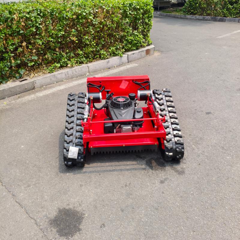 Remote Control Lawn Mower for Mountain Weeding and Grass Mulching