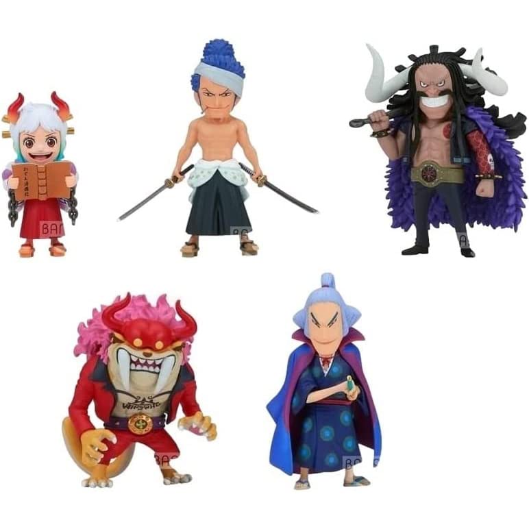 

Коллекционная фигурка ONE PIECE World - Вано Куни Онигасима 9 - набор всех 5 типов WCF