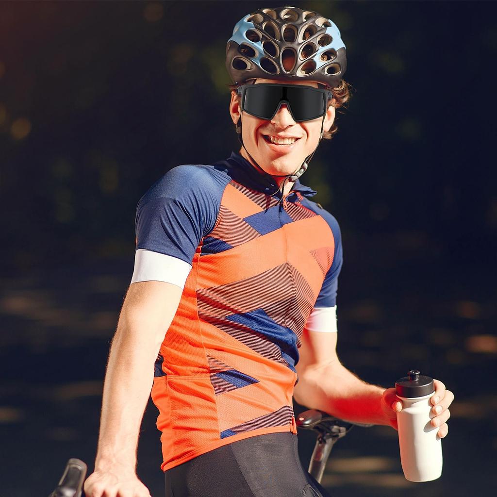 DUCO Men's Polarized Sports Sunglasses with UV400 Protection for Cycling, Baseball, Tennis, Driving, Running, Fishing, Golf, Marathons, and Skiing,