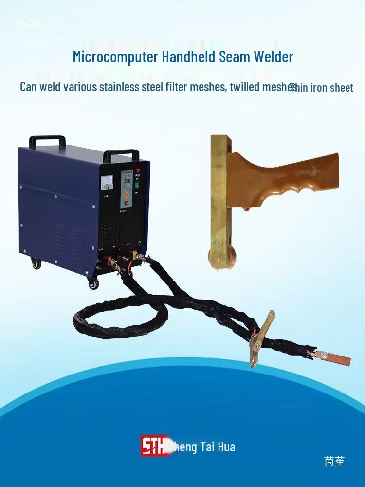 Compact Handheld Dual Electrode Spot Welder for Metal Repair
