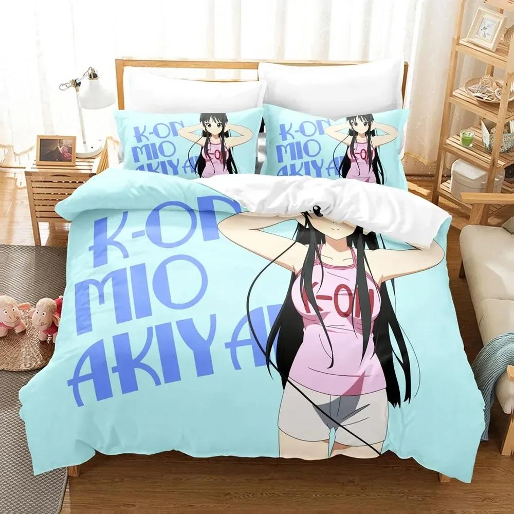 3D En flicka med en mjuk röst Sängkläder Påslakanset med örngott Twin Full Queen King Sängkläder Sänglinne Hemtextil