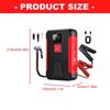 12V Automotive Battery Booster With Air Compressor 1200A Quick Start For Cars SUVs Trucks Portable