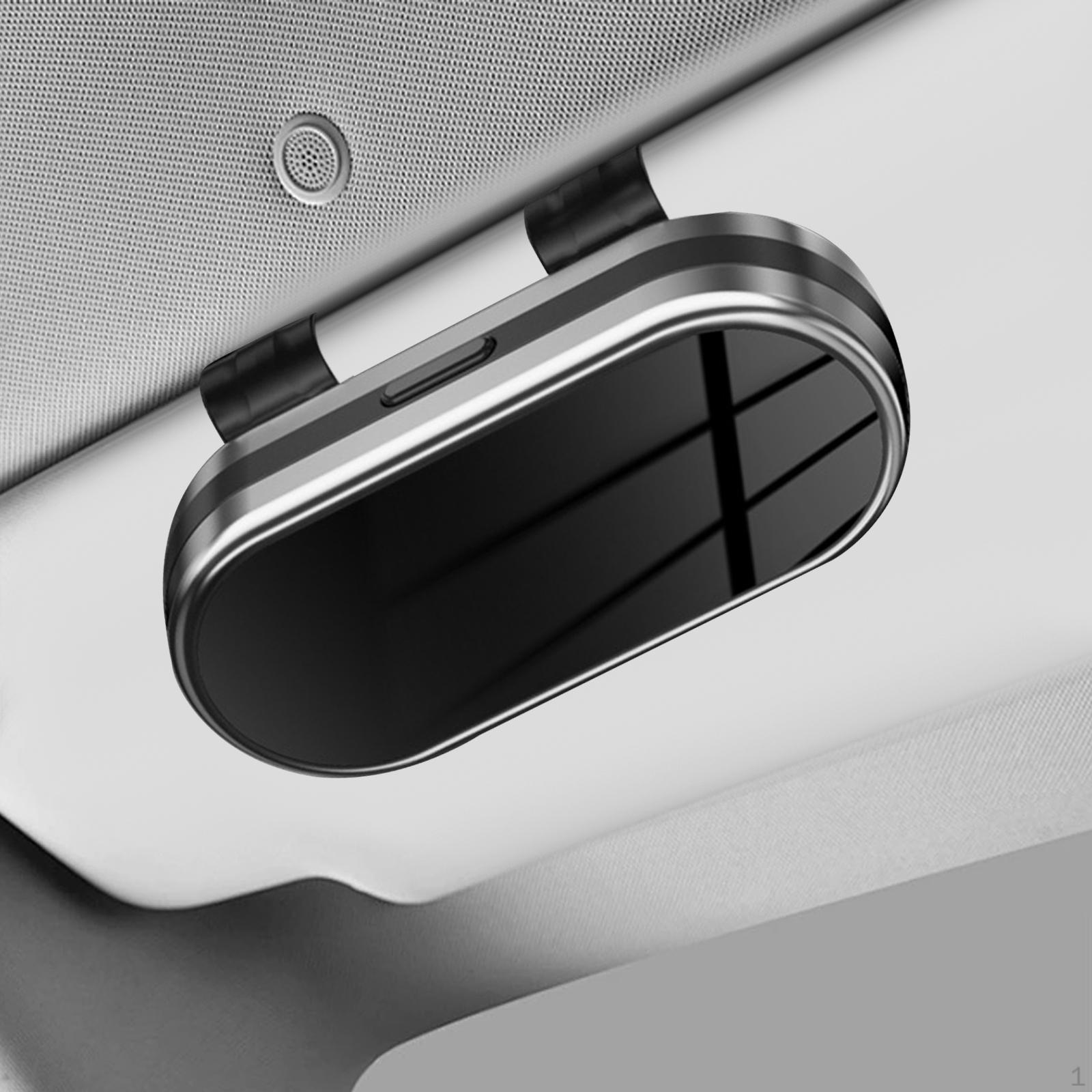 

Чехол для очков на козырек, Автомобильный органайзер, Сверхпрочный бокс, Автомобильные аксессуары. Silver Black