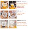 80/100/120/200/400 Mesh Kitchen Ultra-Fine Mesh Strainer Kitchen Nylon Mesh Filter Spoon For Suitable For Soy Milk Coffee Milk Yogurt