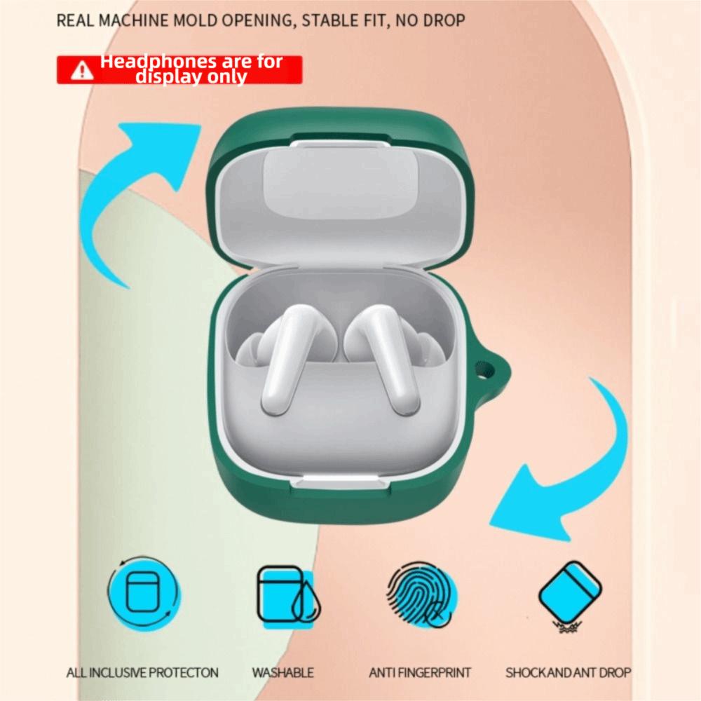 Silicone Bluetooth Headphone Cover Dustproof Earbuds Accessories for Anker Soundcore R60i NC