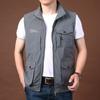 Men's Vest Jacket Men's Autumn Multi-Bag Workout Large Size Loose Outdoor Sports Photography Fishing Quick Dry Vest