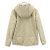 Mackintosh Made In the UK Quilted Jacket 34 Beige Back Bore Women Used