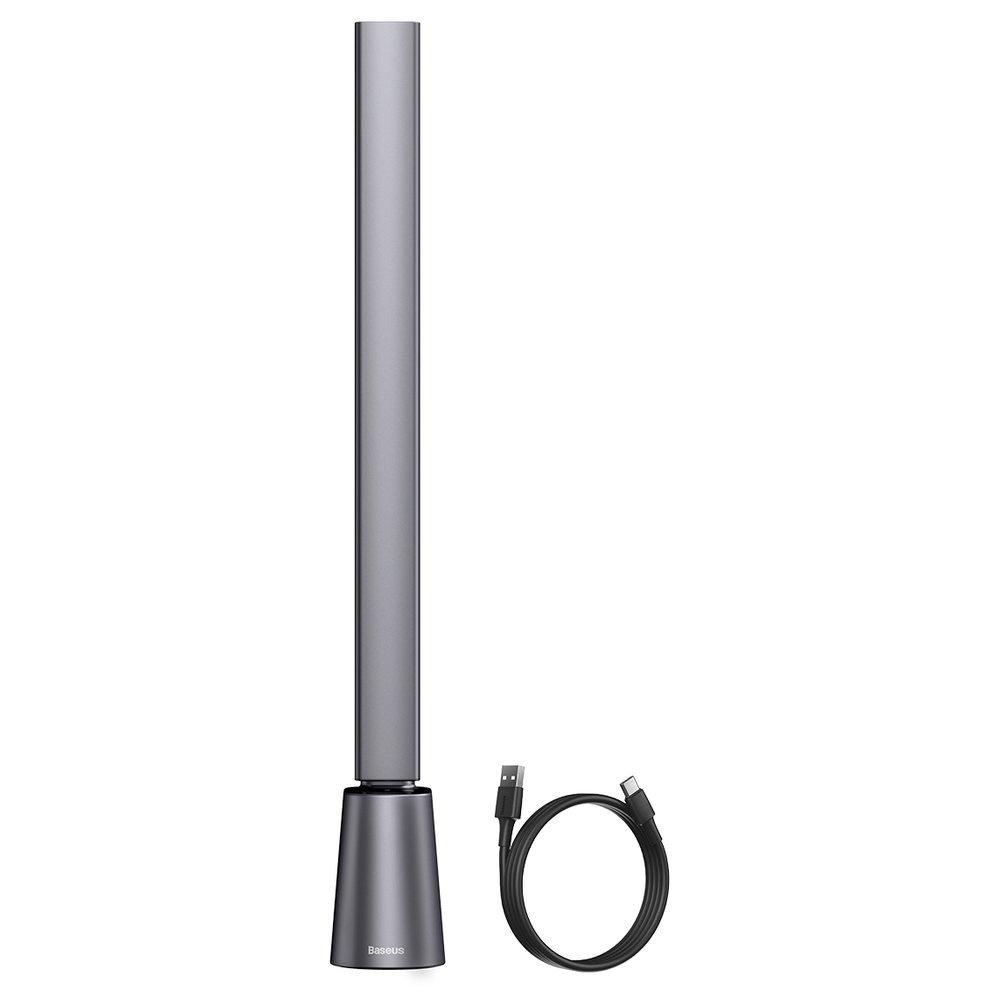 Bezdrátová stolní LED lampa Baseus Smart Eye s baterií 2200 mAh, šedá (Model DGZG-0G)