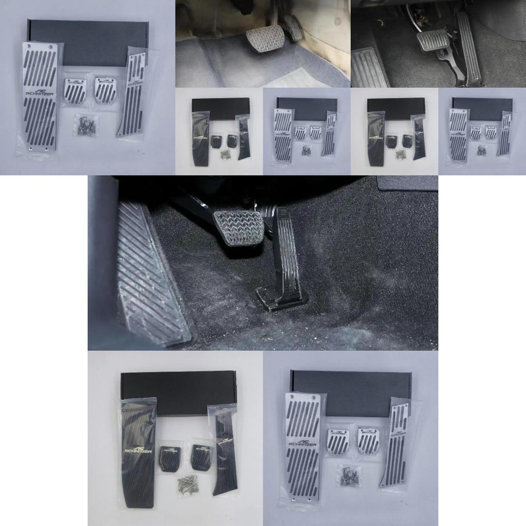Pedale BMW con finitura in lega per serie E46 E36 E90 E92 E93 E87 E39