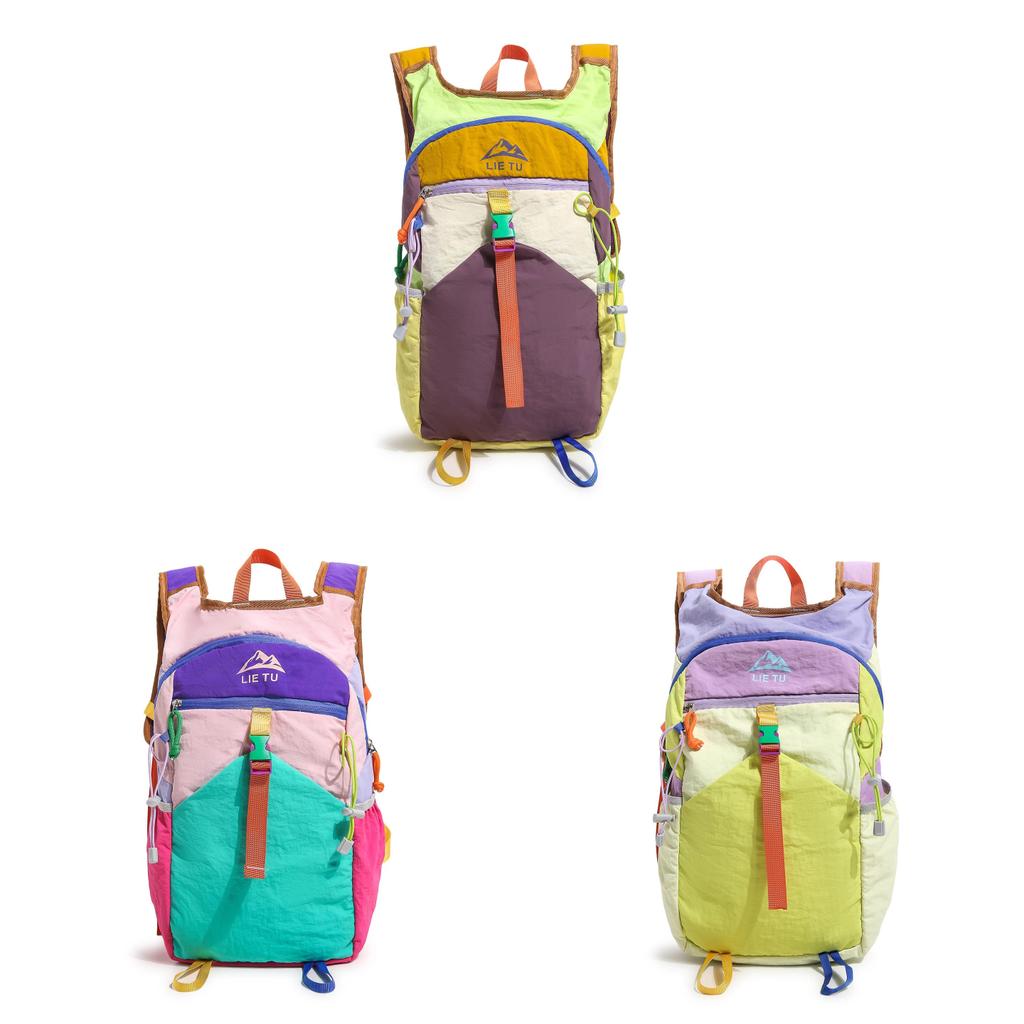 Outdoor Nylon Multifunction Travel Backpack With Large Capacity For Hiking And Cycling
