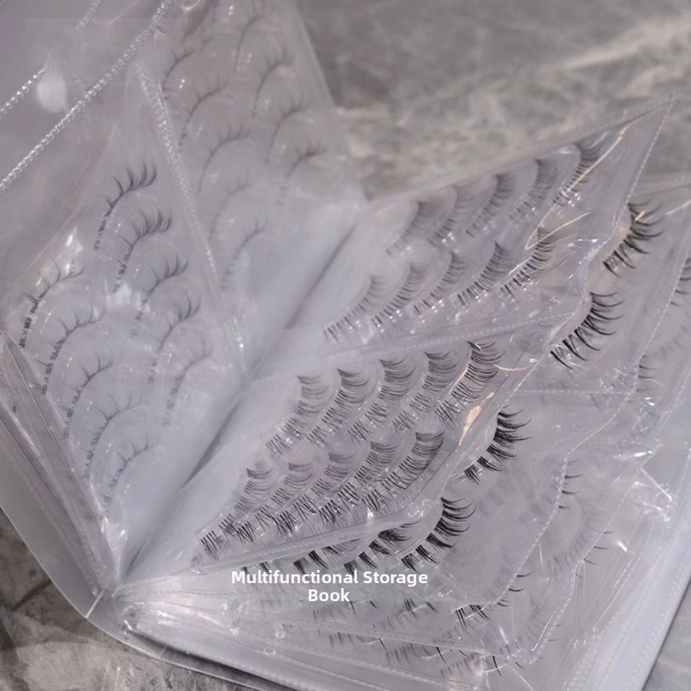 Multi-functional False Eyelash Storage Book  for Eyelashes and Double Eyelid Stickers