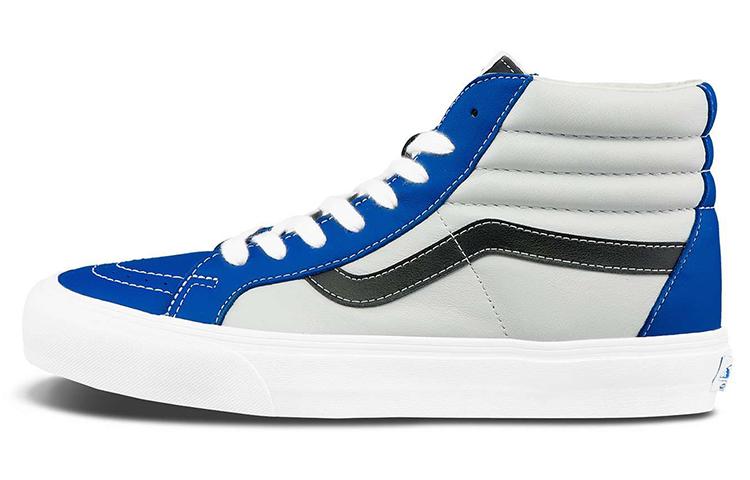Sk8 Vans-Hi Reissue Vlt Lx Nautical Blue White VN0A4BVHA0H 40.5