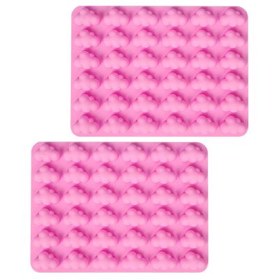 2 Pcs Candy Molds Silicone Silicone Cloud Chocolate Mold Non Stick Candy Baking Fondant Chocolate Molds Cookie Molds