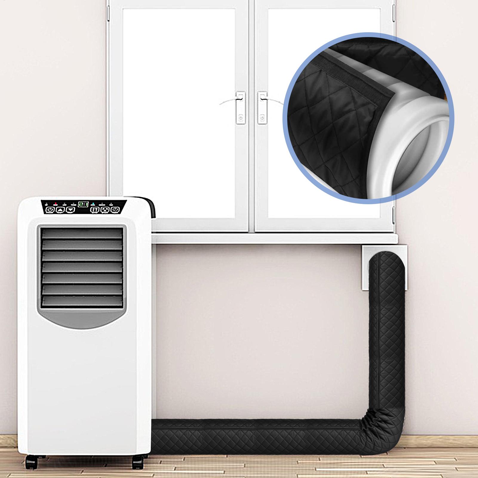 

Air Conditioner Hose Cover Wrap 59 Inches Portable AC Insulation Oxford Cloth Heavy-Duty Replacement Parts for Outside Car Home CN