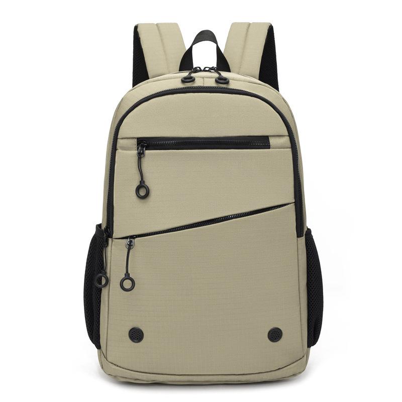 Schoolbag Lightweight Men's Backpack Large Capacity Junior High School Student School Bag Simple Trend Travel Computer Backpack