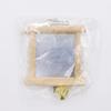 Bird Mirror and Perch Set: Parrot Toy for Balcony and Cage