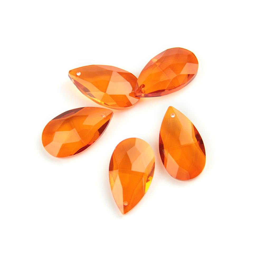 50Mm Tear Drop Crystal Lighting Pendants Glass Ceiling Chandeleir Parts Beads Garland Strand Accessories Wedding Party Decor