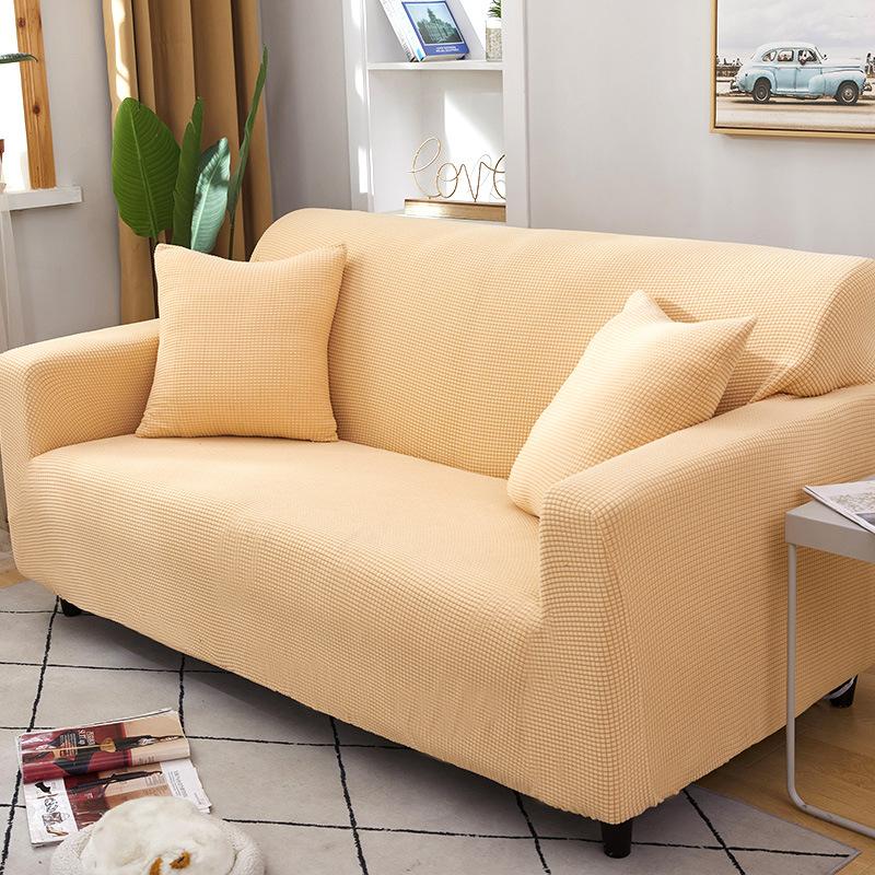 Stretch Sofa Cover Cover All Wrapped Cover Four Seasons Anti-Scratching Simple Modern Sofa Full Cover Towel Cloth