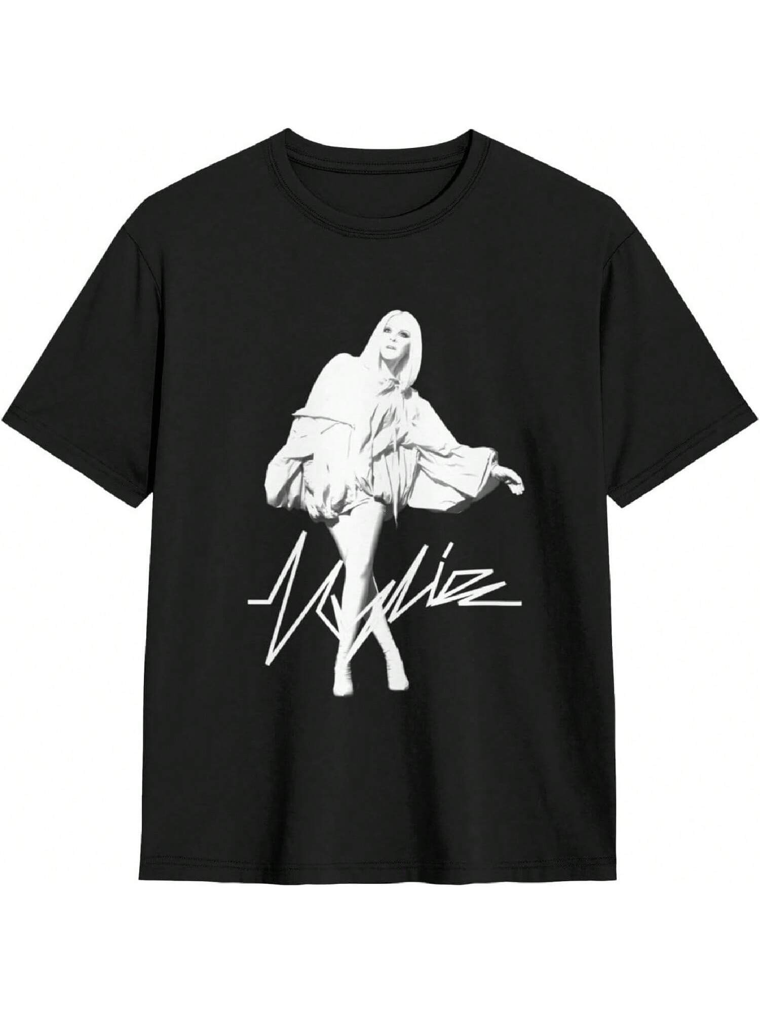 2025 Music Tour T Shirt unisexs Interestingfine Cotton Tops Black S разноцветный