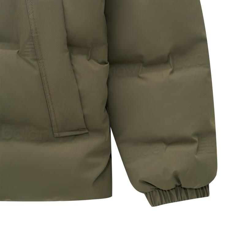 New Balance Warm Puffer Jacket Asia Sizing 'Olive Green' Unisex AMJ24375-DMO