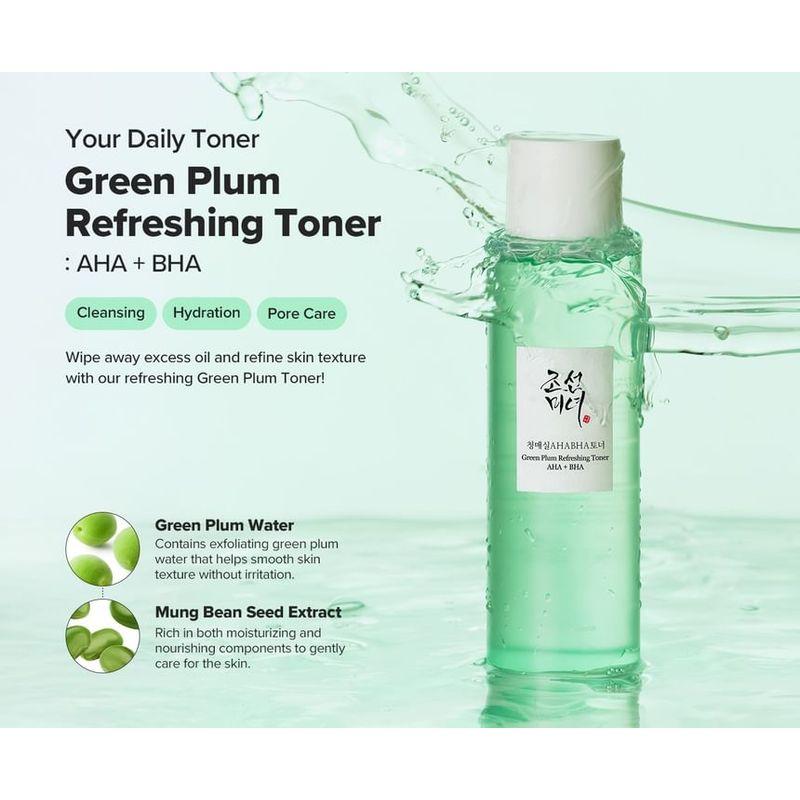Beauty of Joseon Green Plum Refreshing Toner: AHA + BHA