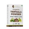 CARMEL ORGANICS Triphala Früchte Pulver 340 Gramm | Jaivik Bharat Zertifiziert | Triphala Churn | Hilft bei Verstopfung | Keine Konservierungsstoffe zugesetzt
