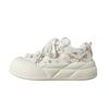 Fashion summer casual board shoes women's new platform with skirt bread shoes canvas shoes children